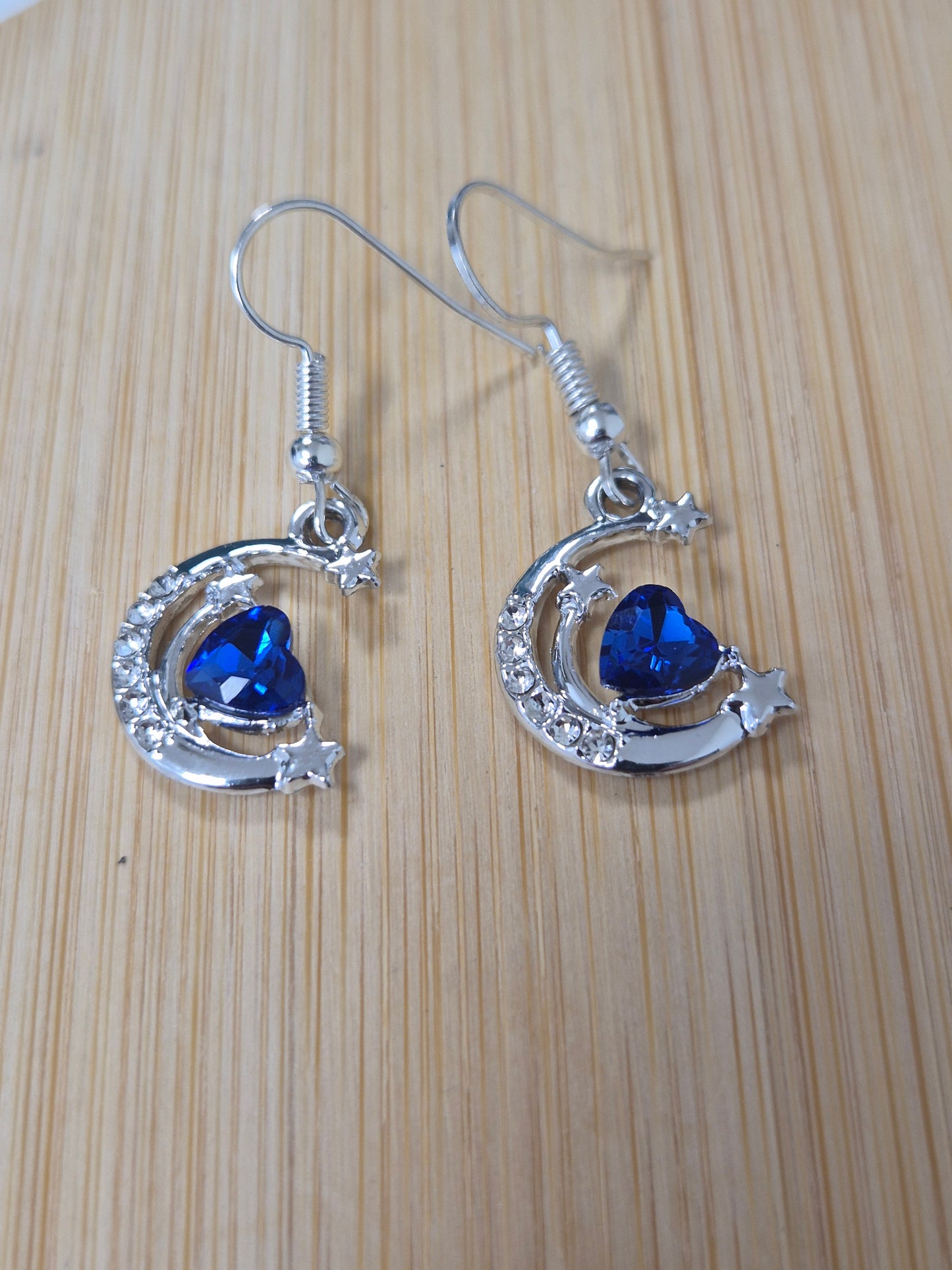 Boucles d'oreilles lune