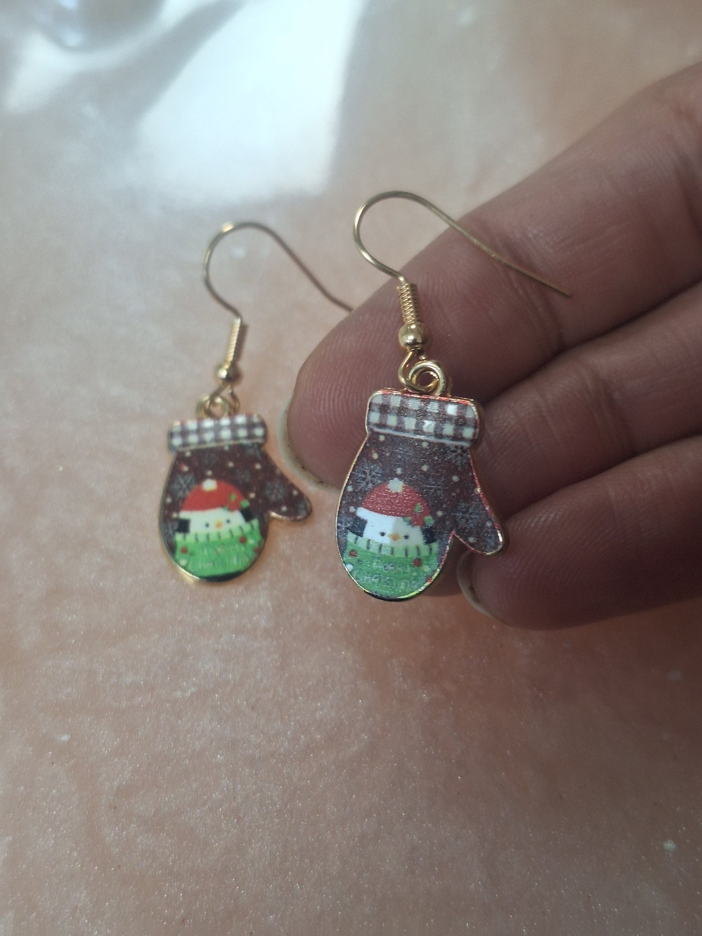 Boucles d'oreilles moufles