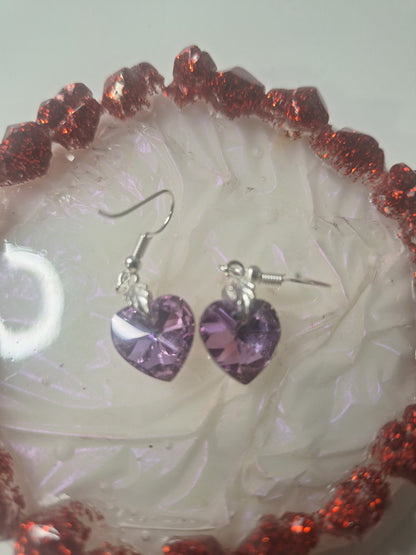 Boucles d'oreilles coeur