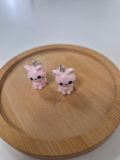 Boucles d'oreilles chat 🐱