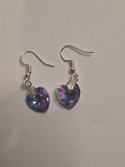 Boucles d'oreilles coeur