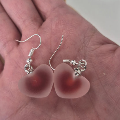 Boucles d'oreilles coeur
