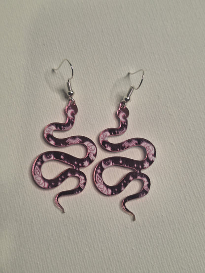 Boucle d oreille serpent
