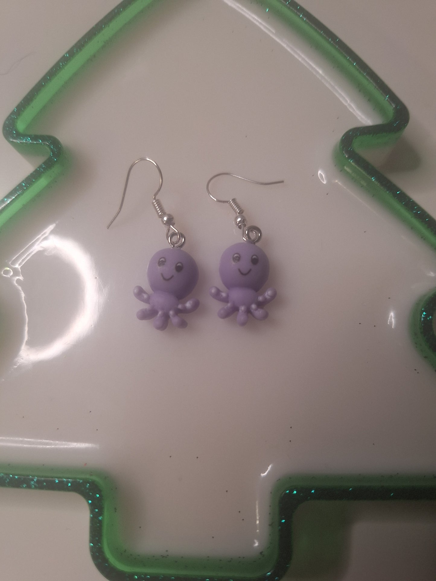 Boucles d'oreilles pieuvre