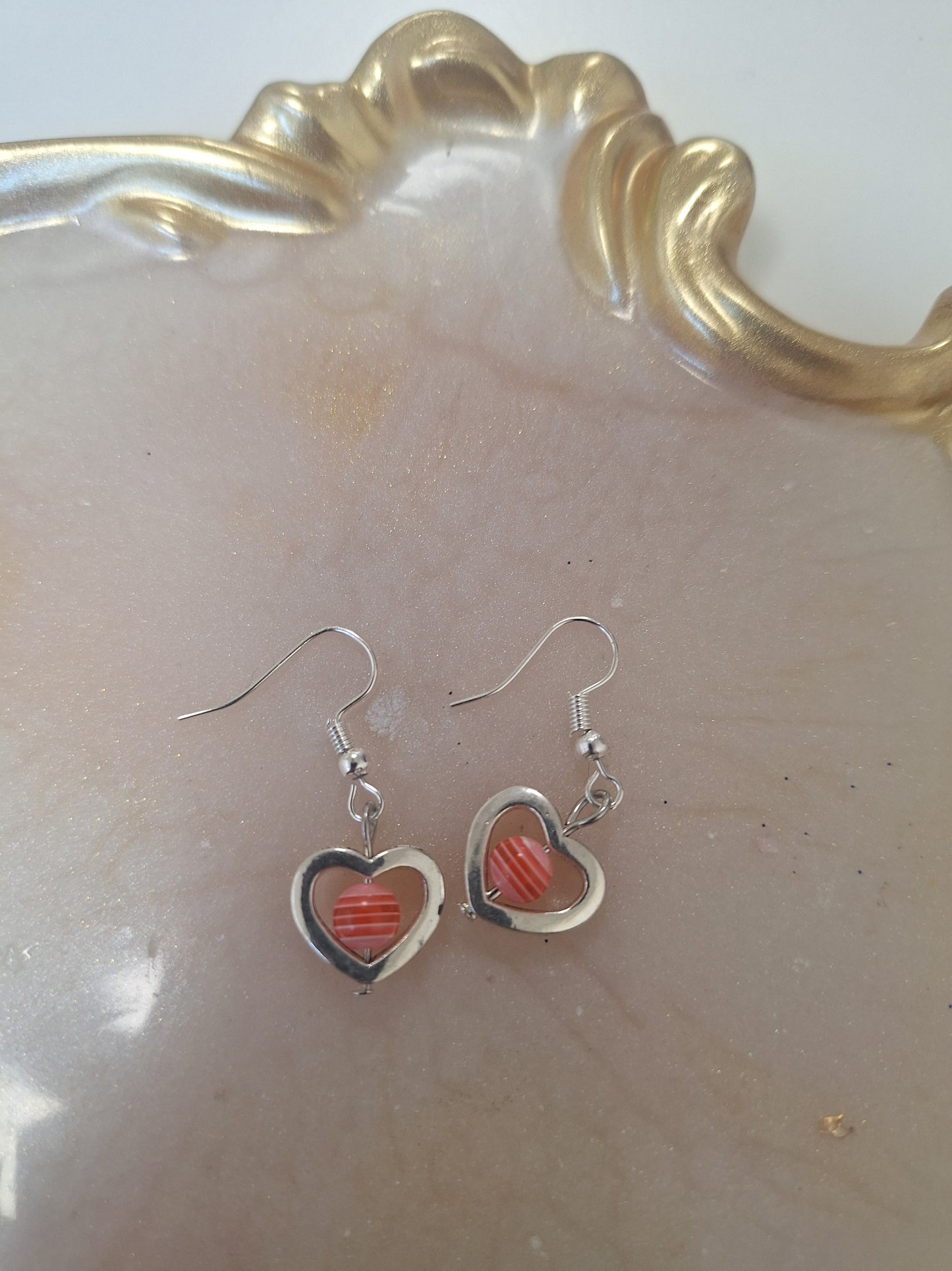 Boucles d'oreilles coeur