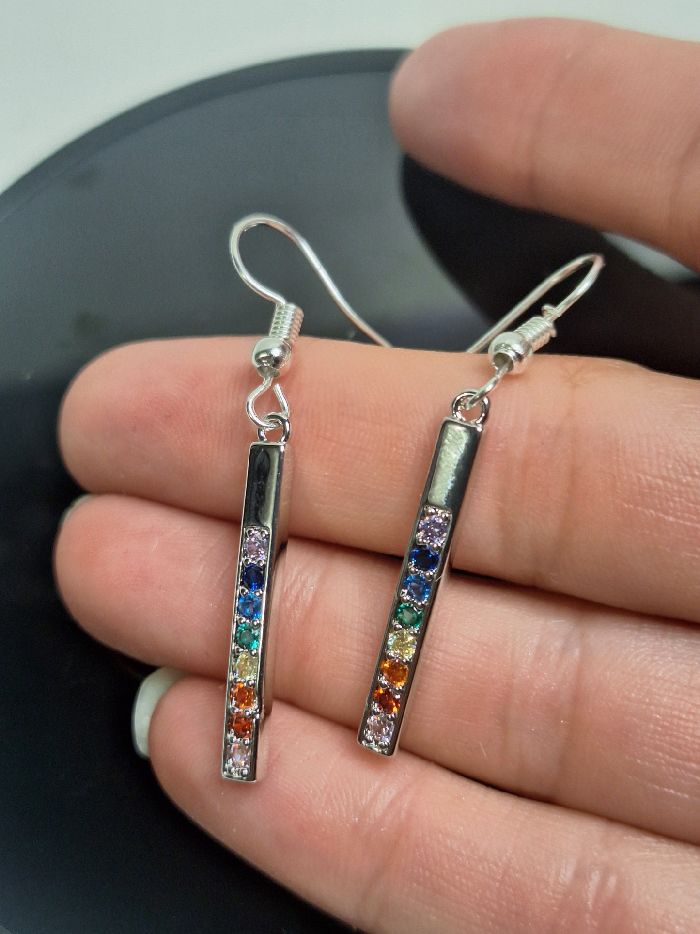 Boucles d'oreilles strass