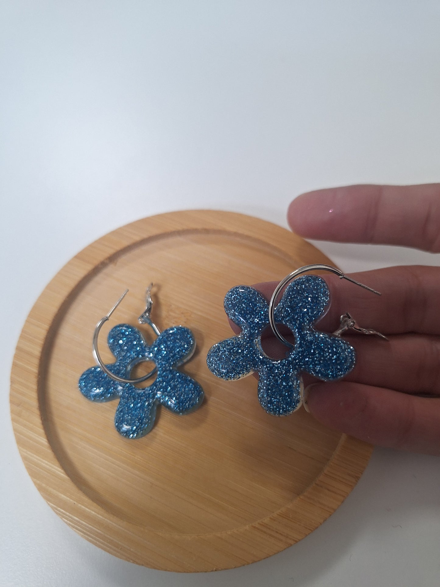 Boucles d oreilles 5 pétales