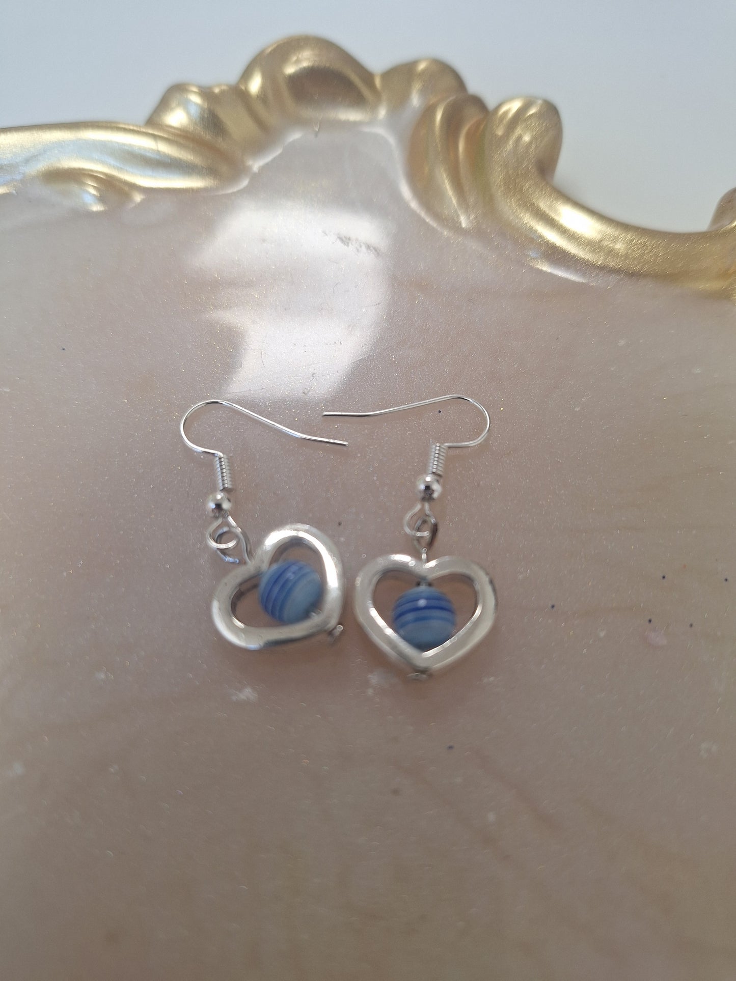 Boucles d'oreilles coeur