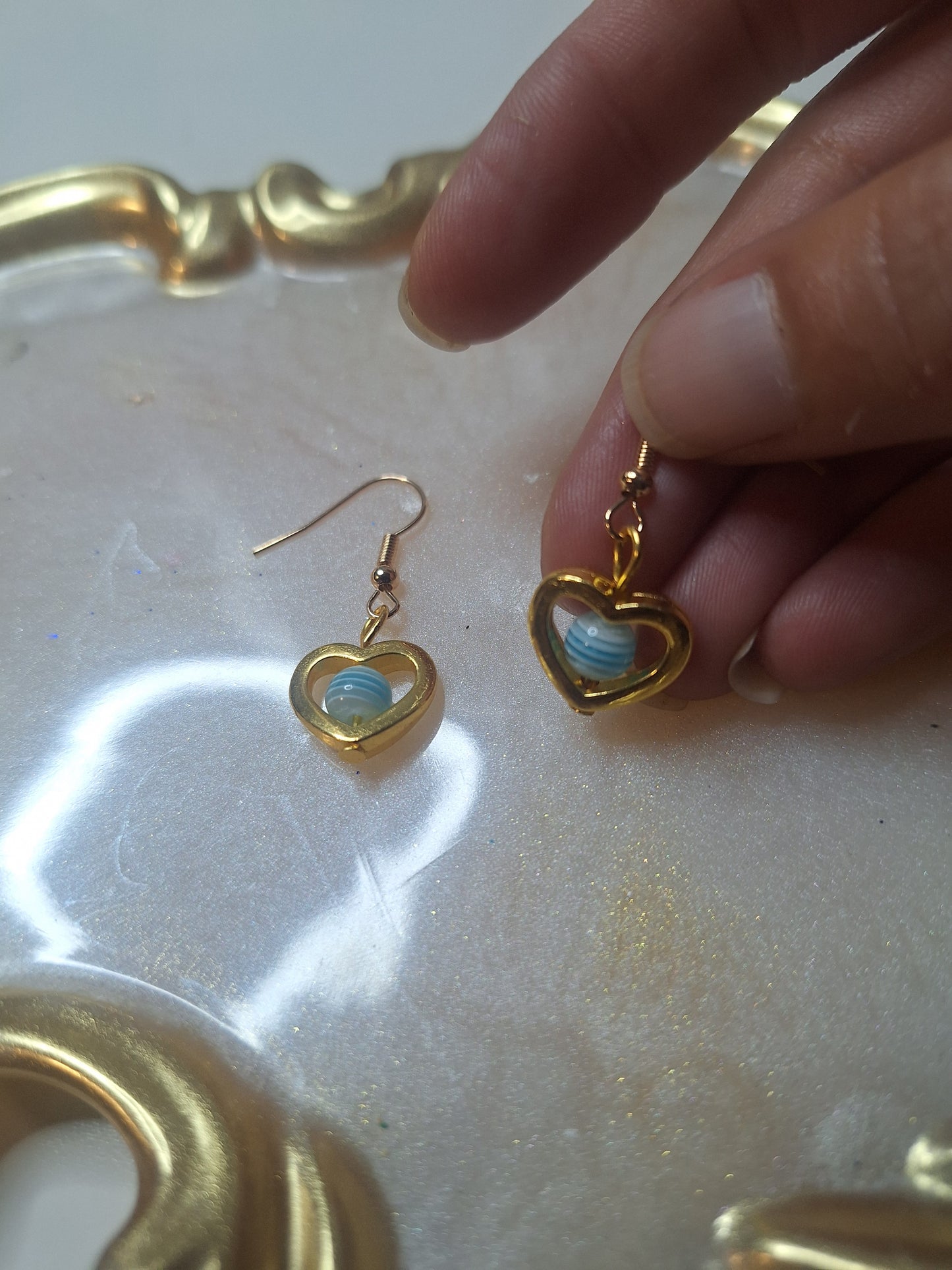 Boucles d oreilles coeur