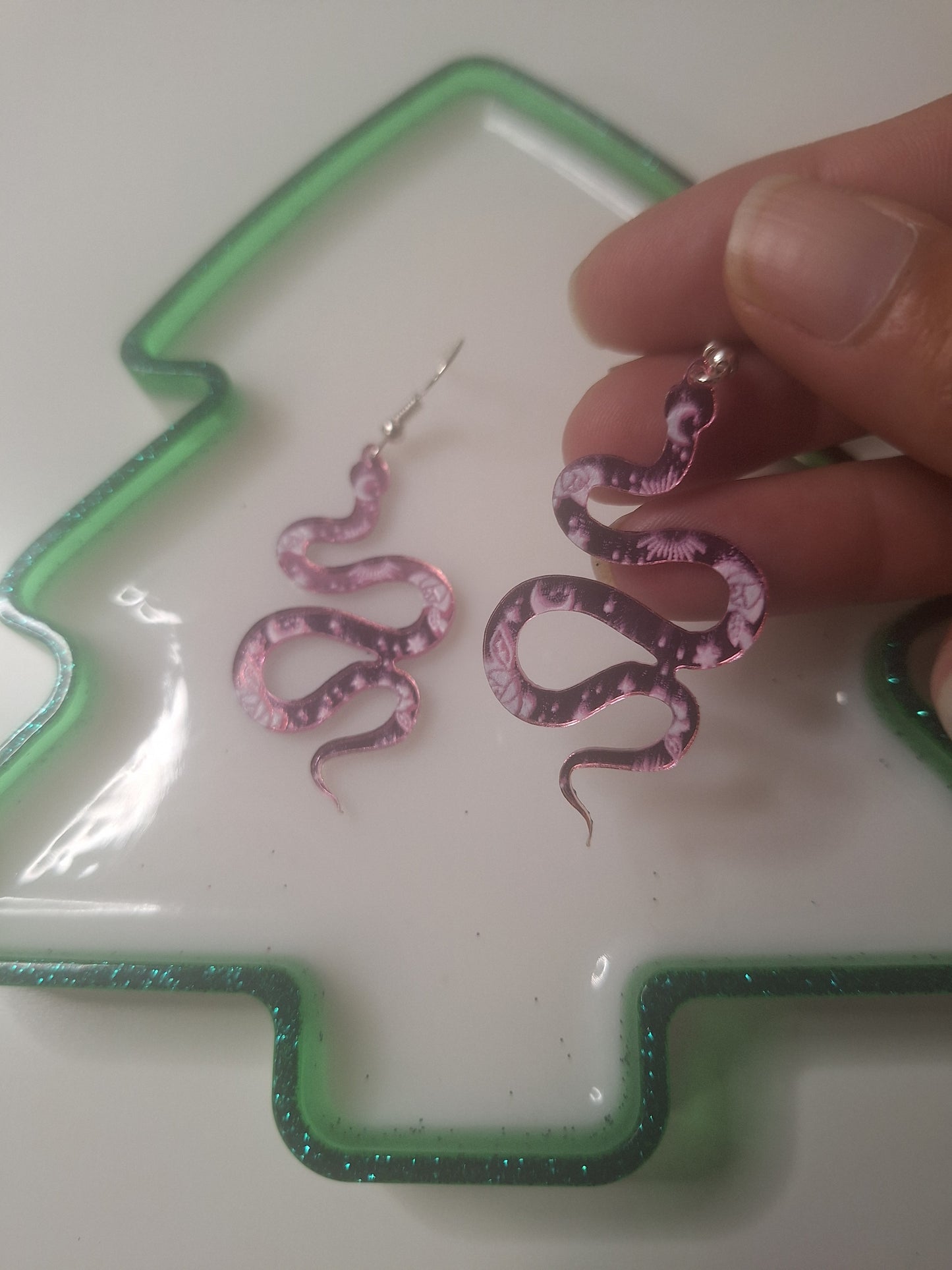 Boucles d'oreilles serpent 🐍