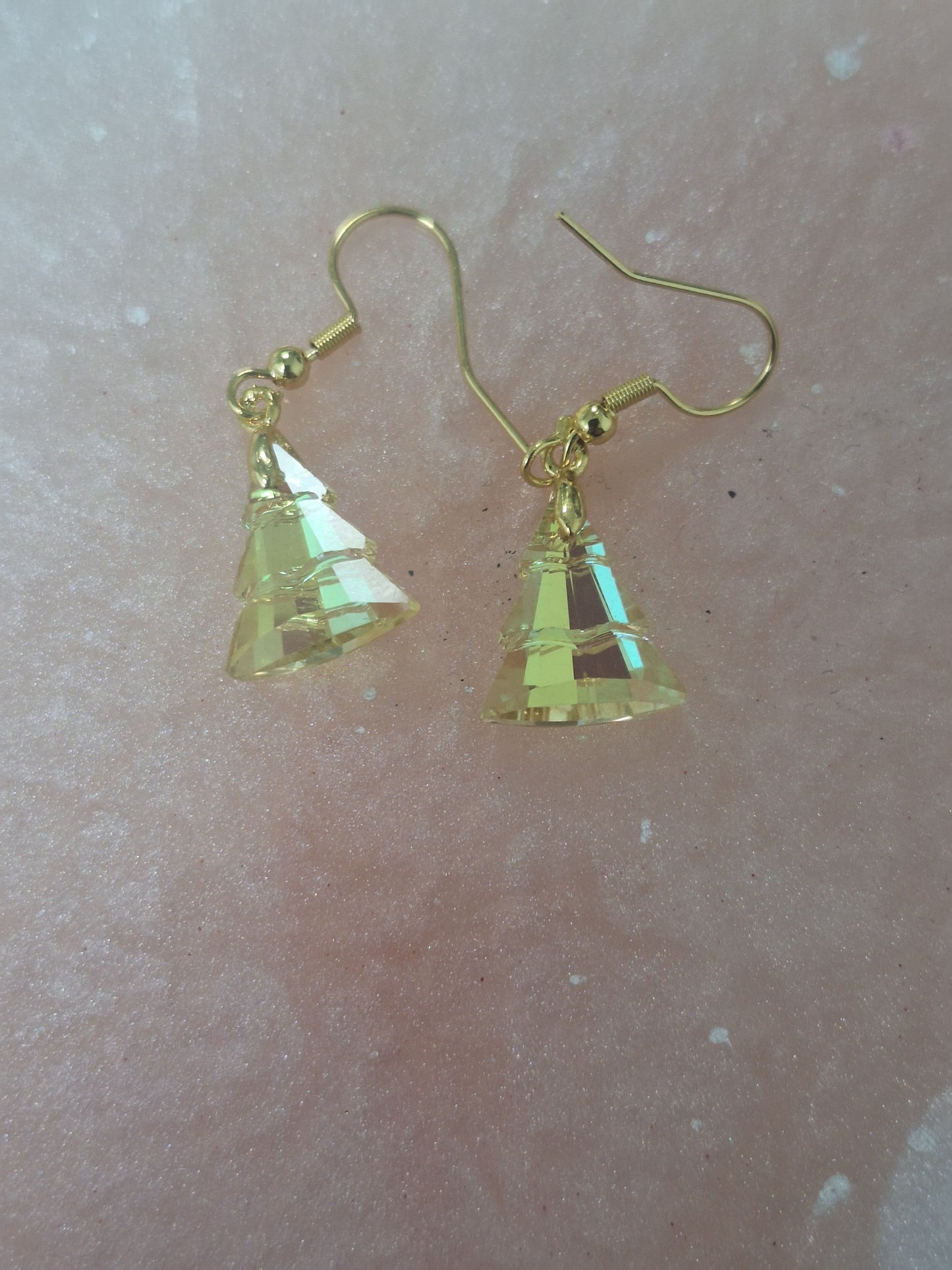 Boucles d'oreilles sapin de Noël