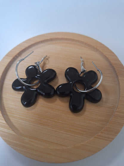 Boucles d oreilles 5 pétales