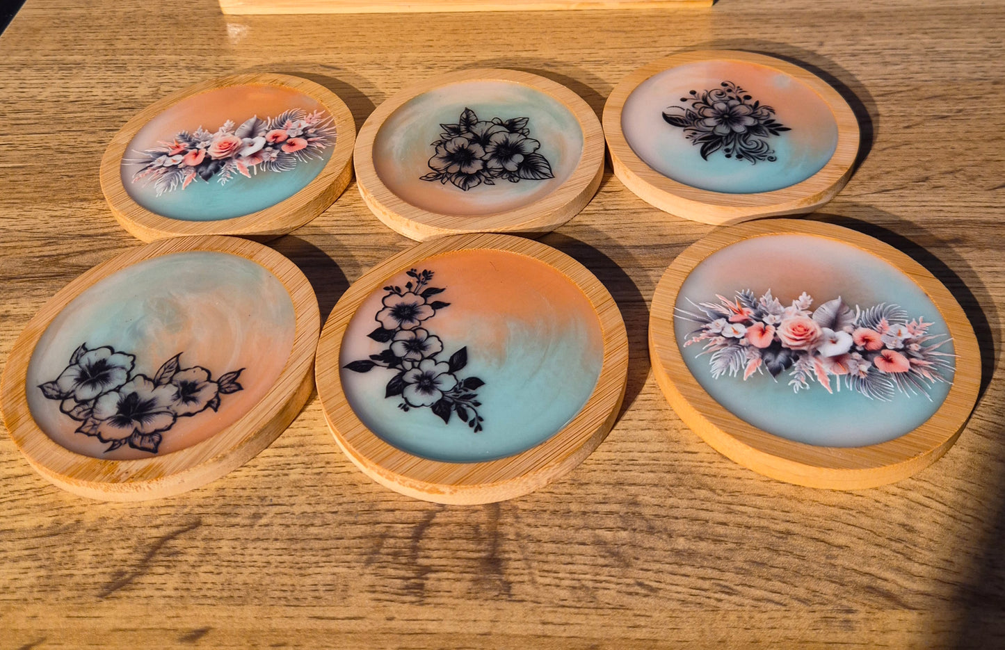 Lot de 6 dessous de verre