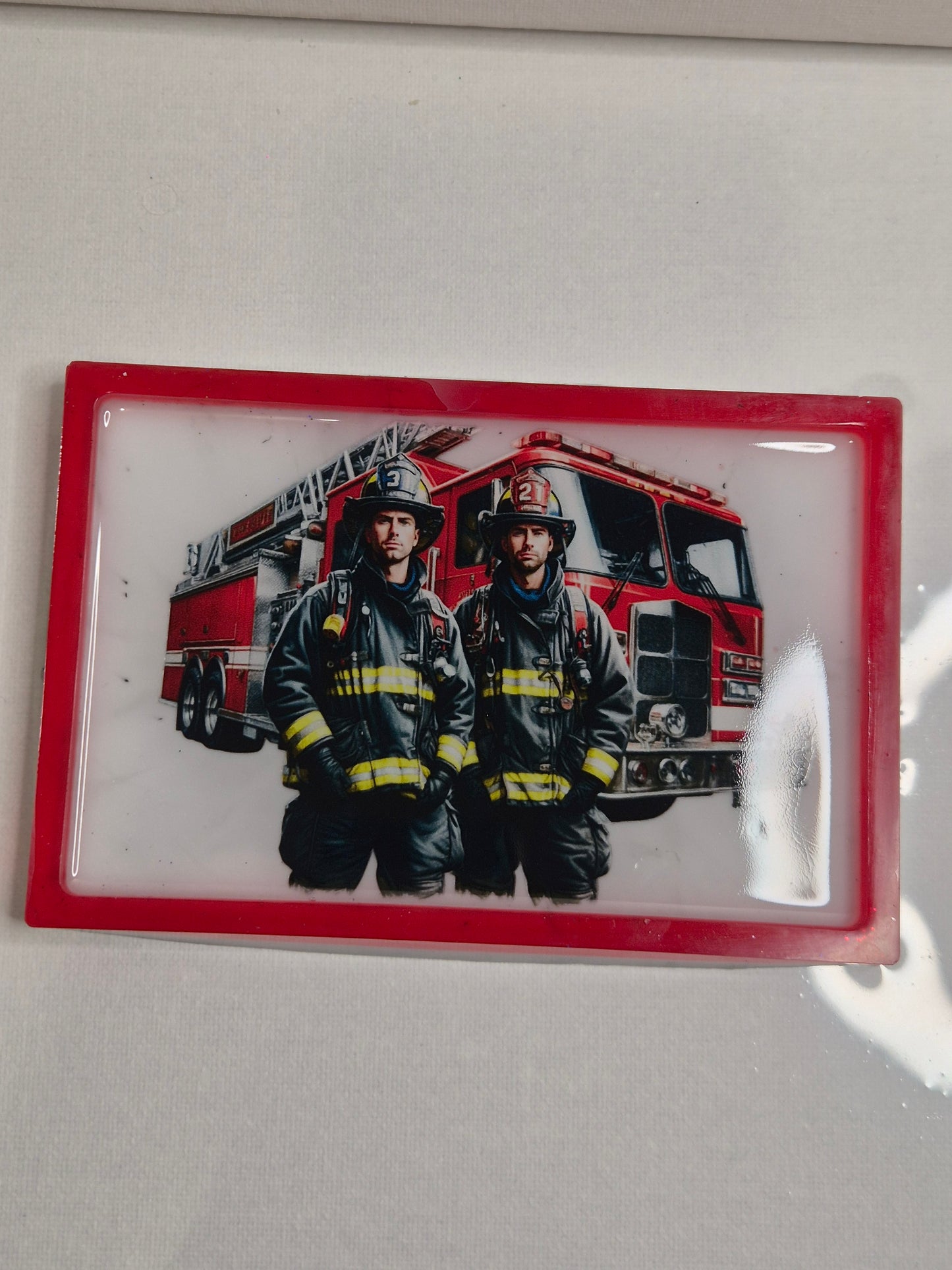 Deco murale pompiers