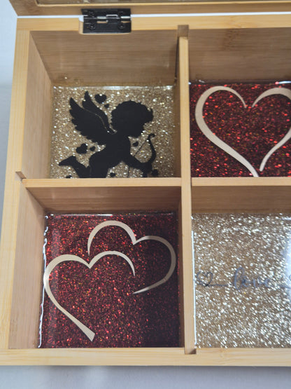 Boite à bijoux coeur