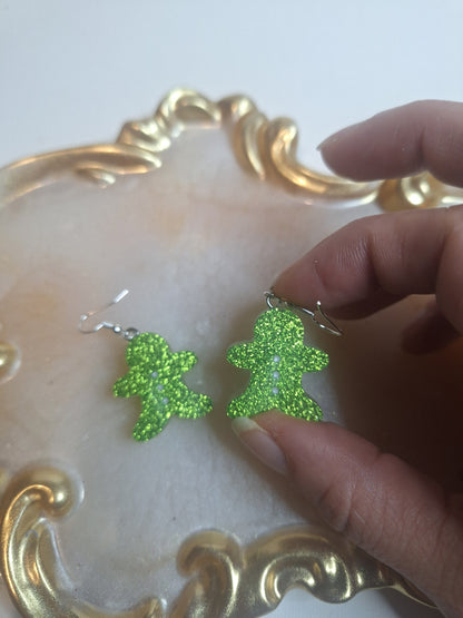 Boucles d'oreilles pain d épices