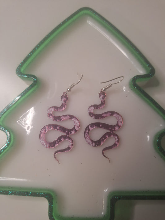 Boucles d'oreilles serpent 🐍
