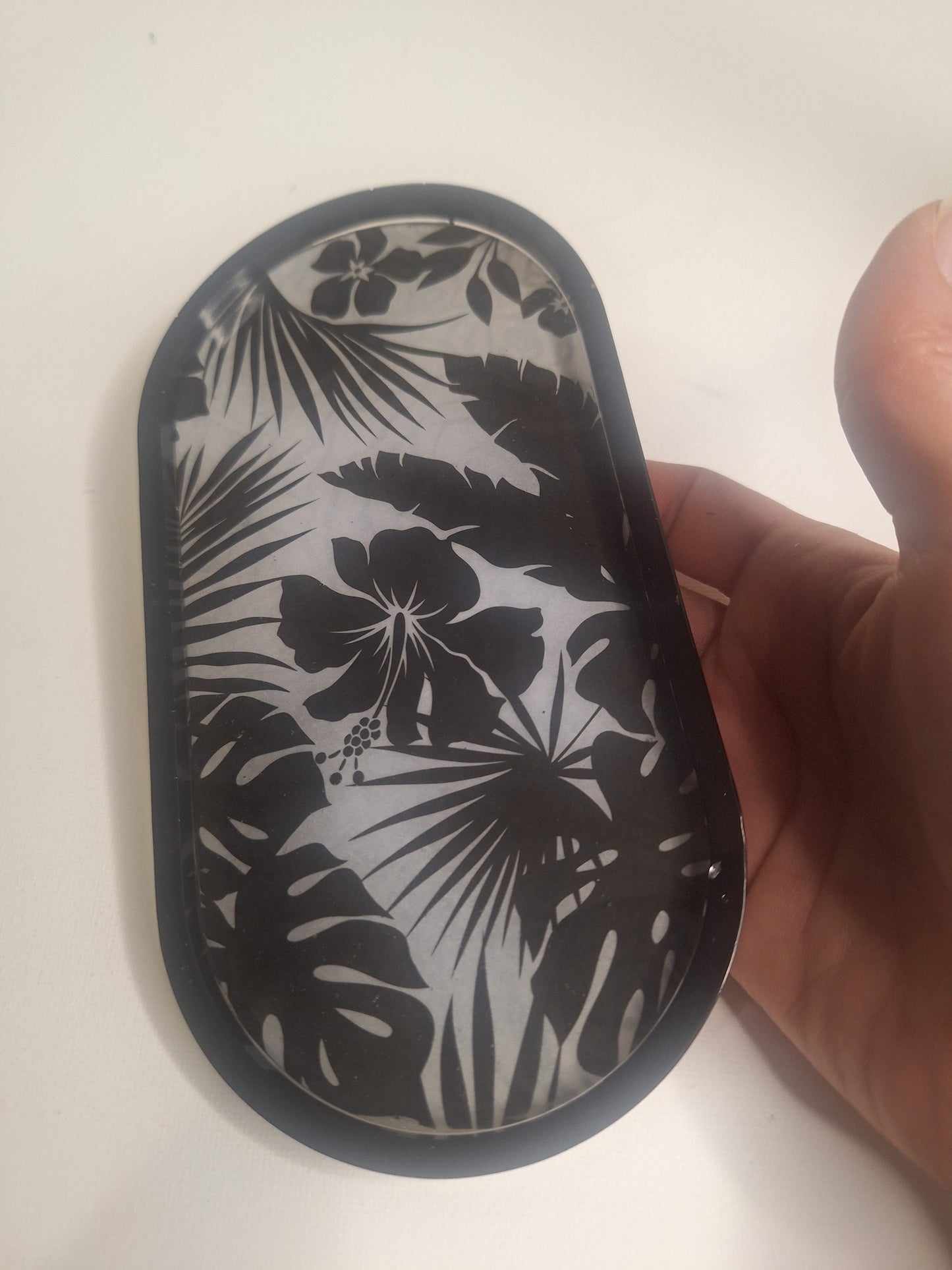 Vide poche noir et blanc