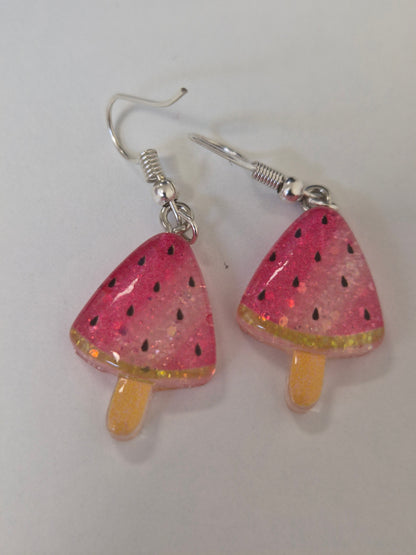 Boucles d'oreilles esquimaux pastèque 🍉
