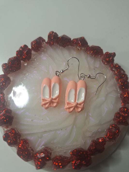 Boucles d'oreilles chausson de danse