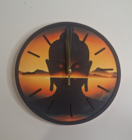 Horloge bouddha