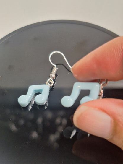 Boucle d oreille note de musique