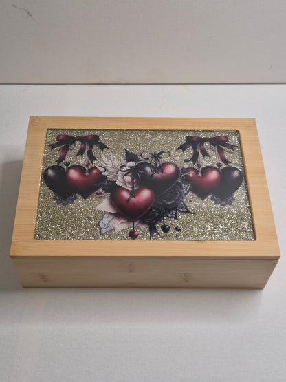 Boite à bijoux coeur