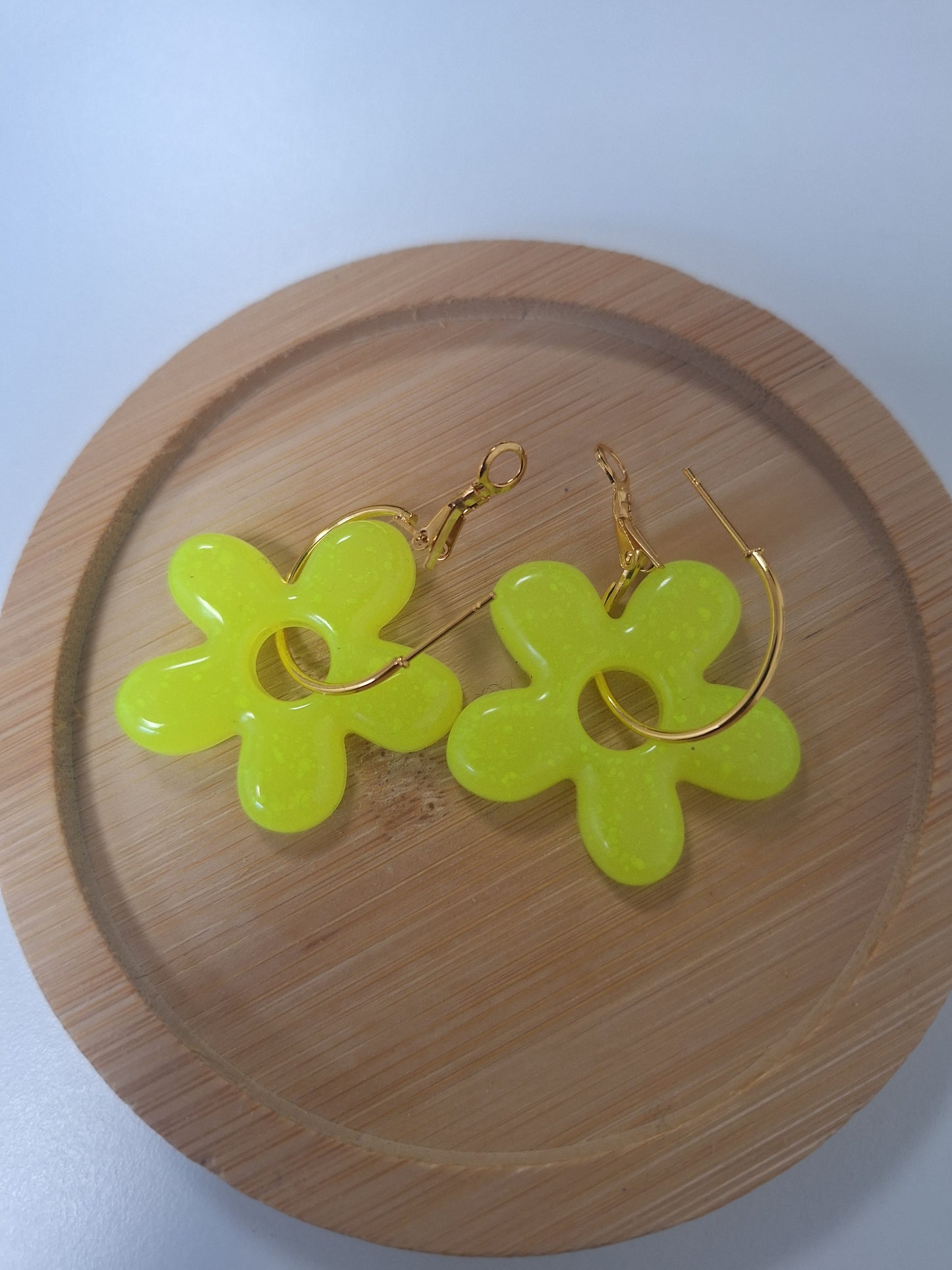 Boucles d oreilles 5 pétales