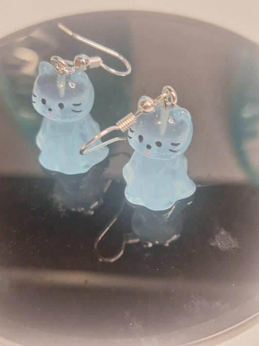Boucle d oreille chat
