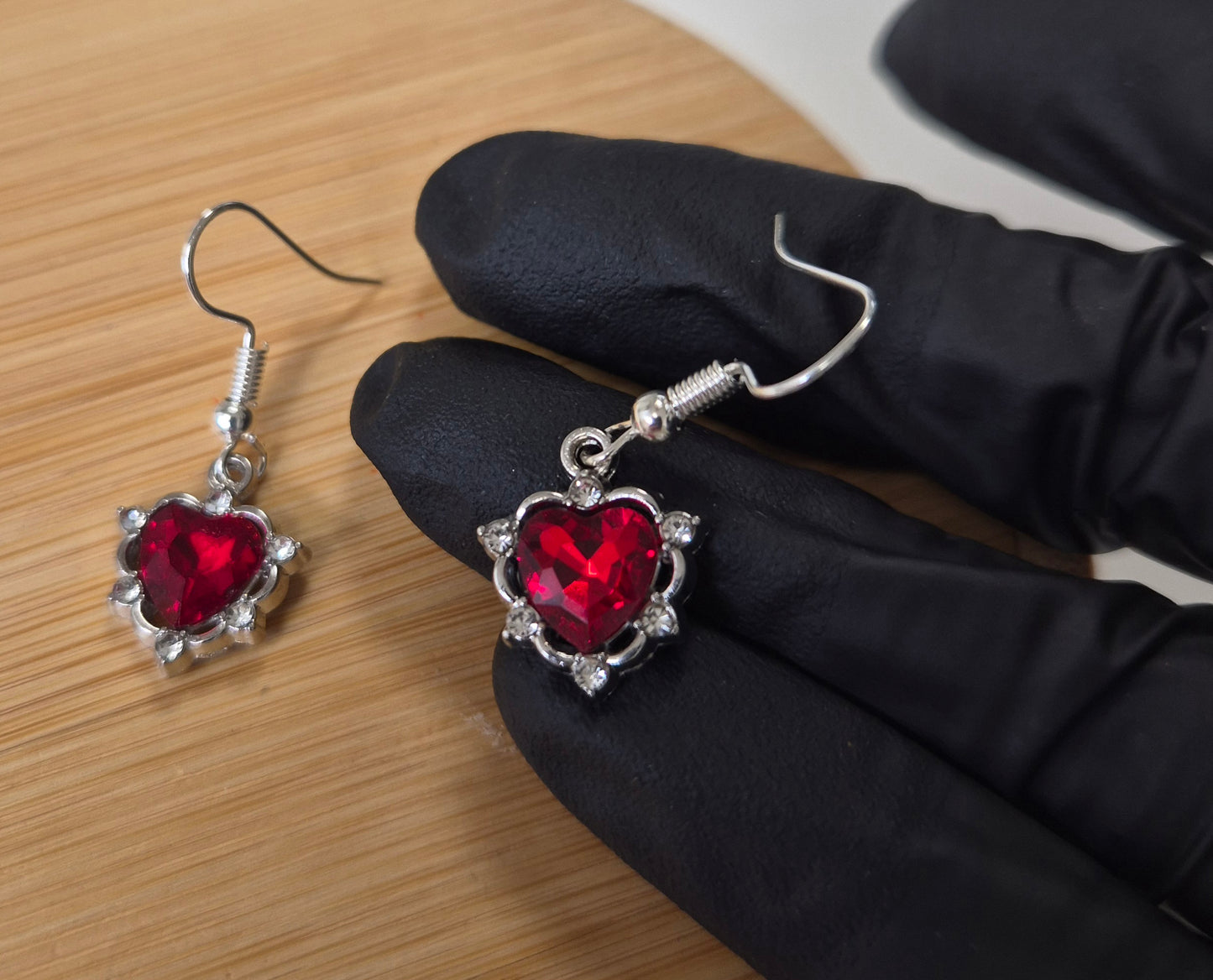 Boucles d'oreilles coeur
