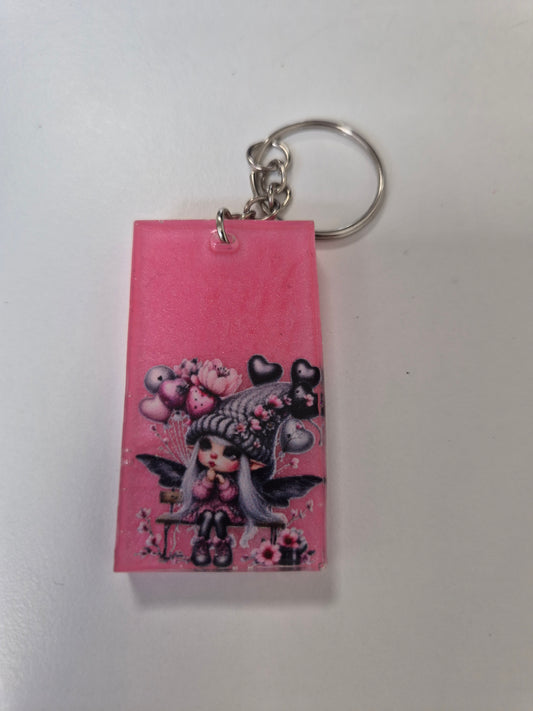 Porte cle girly