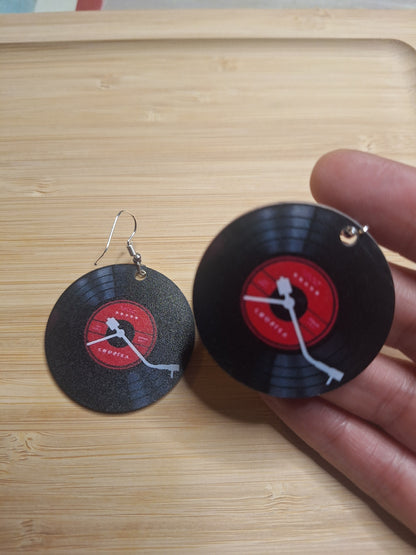 Boucles d'oreilles disque